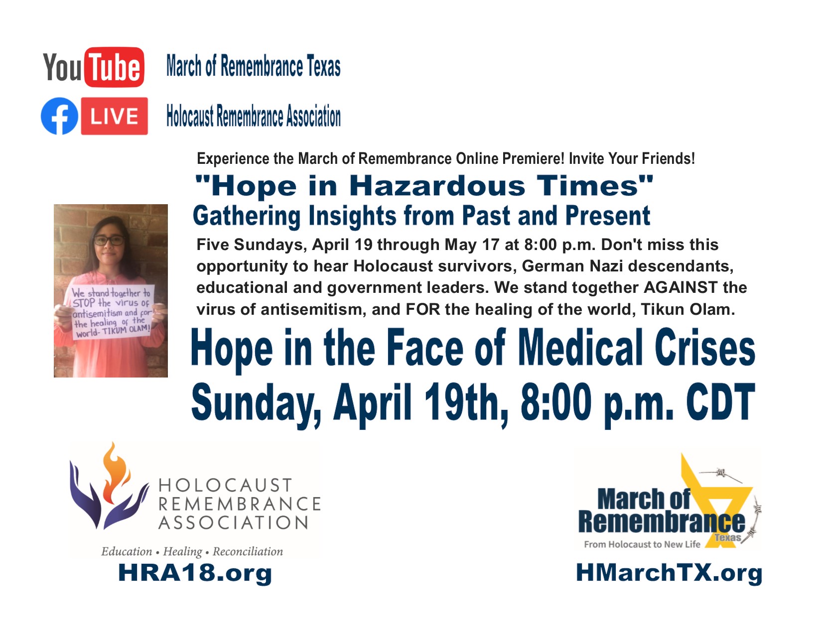 Stop Antisemitism & Take a Stand for the Healing of the World Tikkun